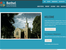 Tablet Screenshot of bethellutheranomaha.org